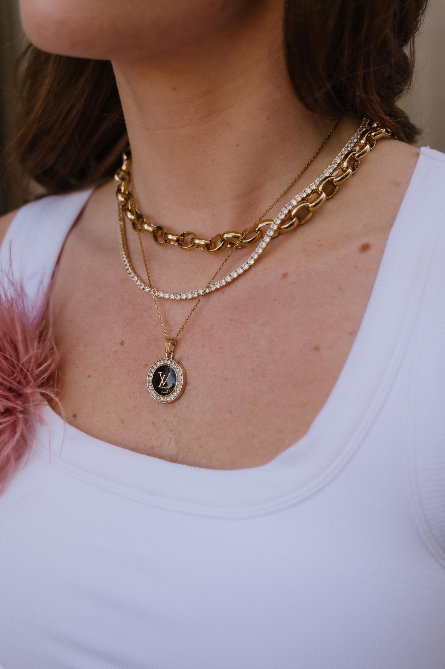 Black Jules Pendant