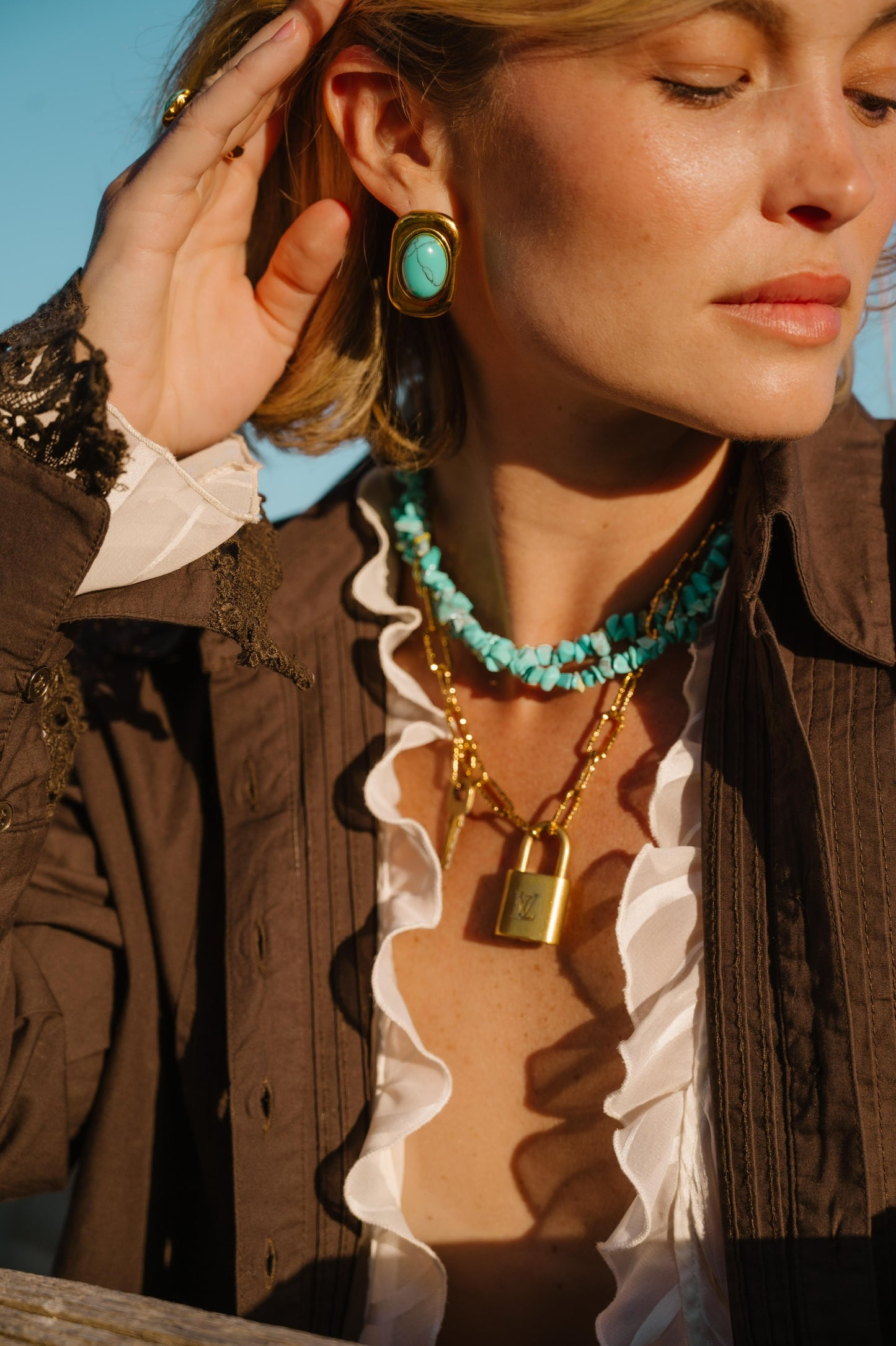 Desert Oasis Statement Earrings