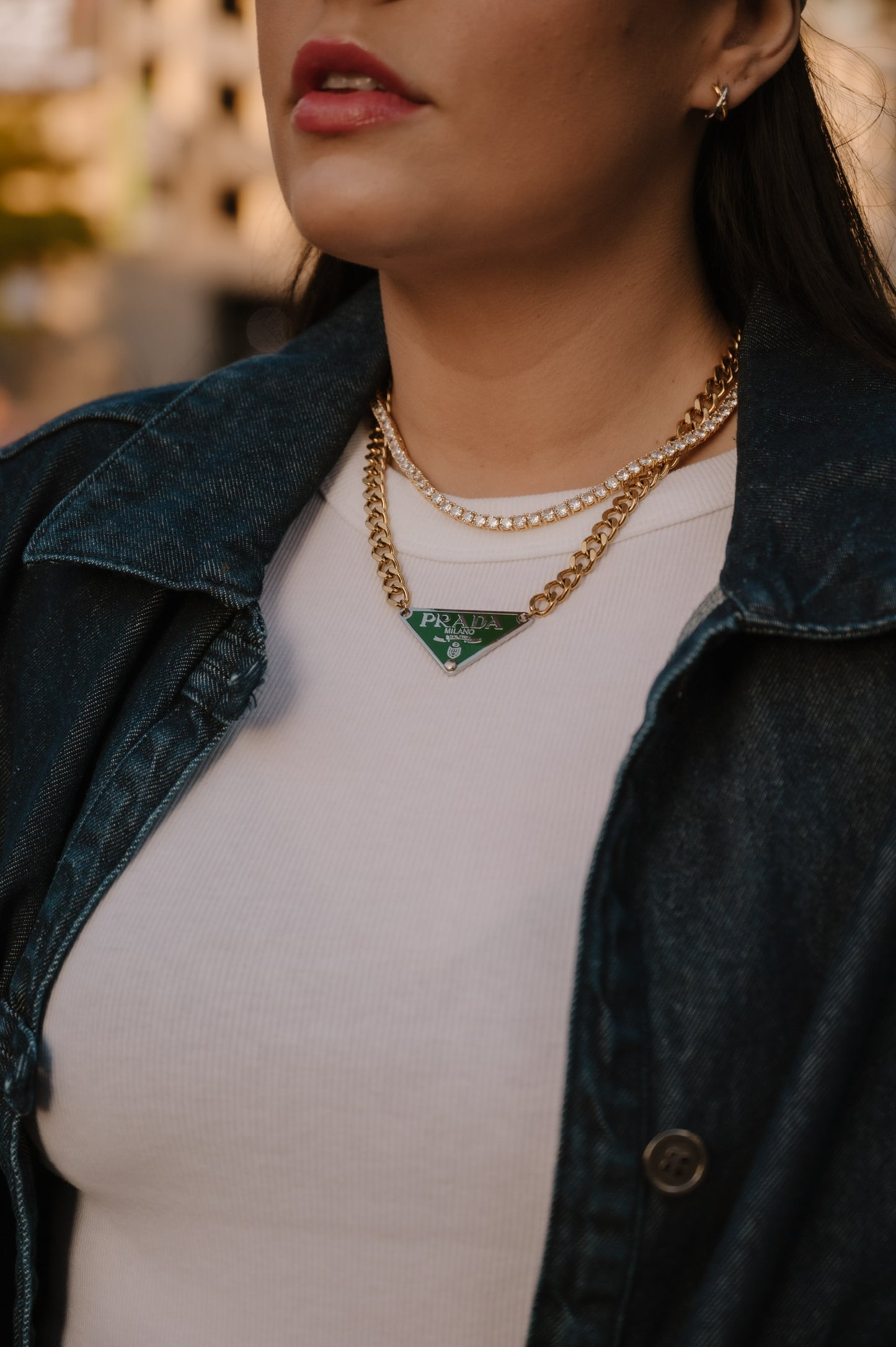 The MOTHER Tennis Necklace