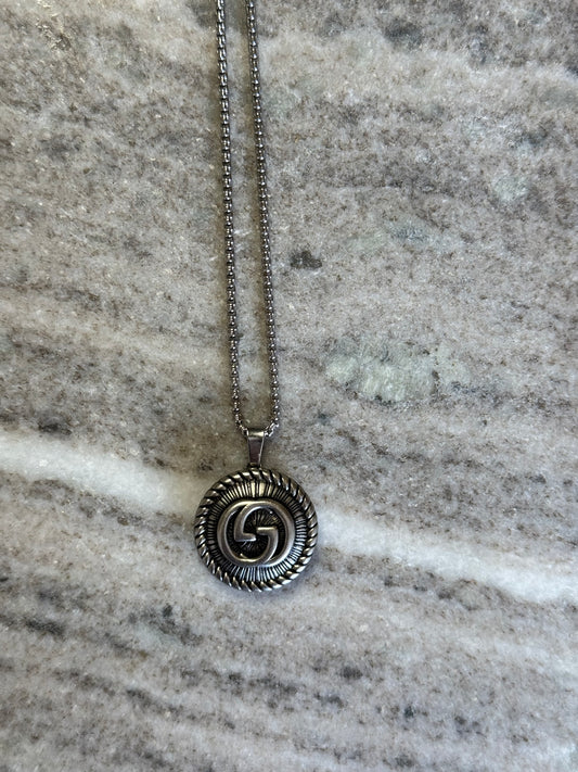 Gunmetal Pendant