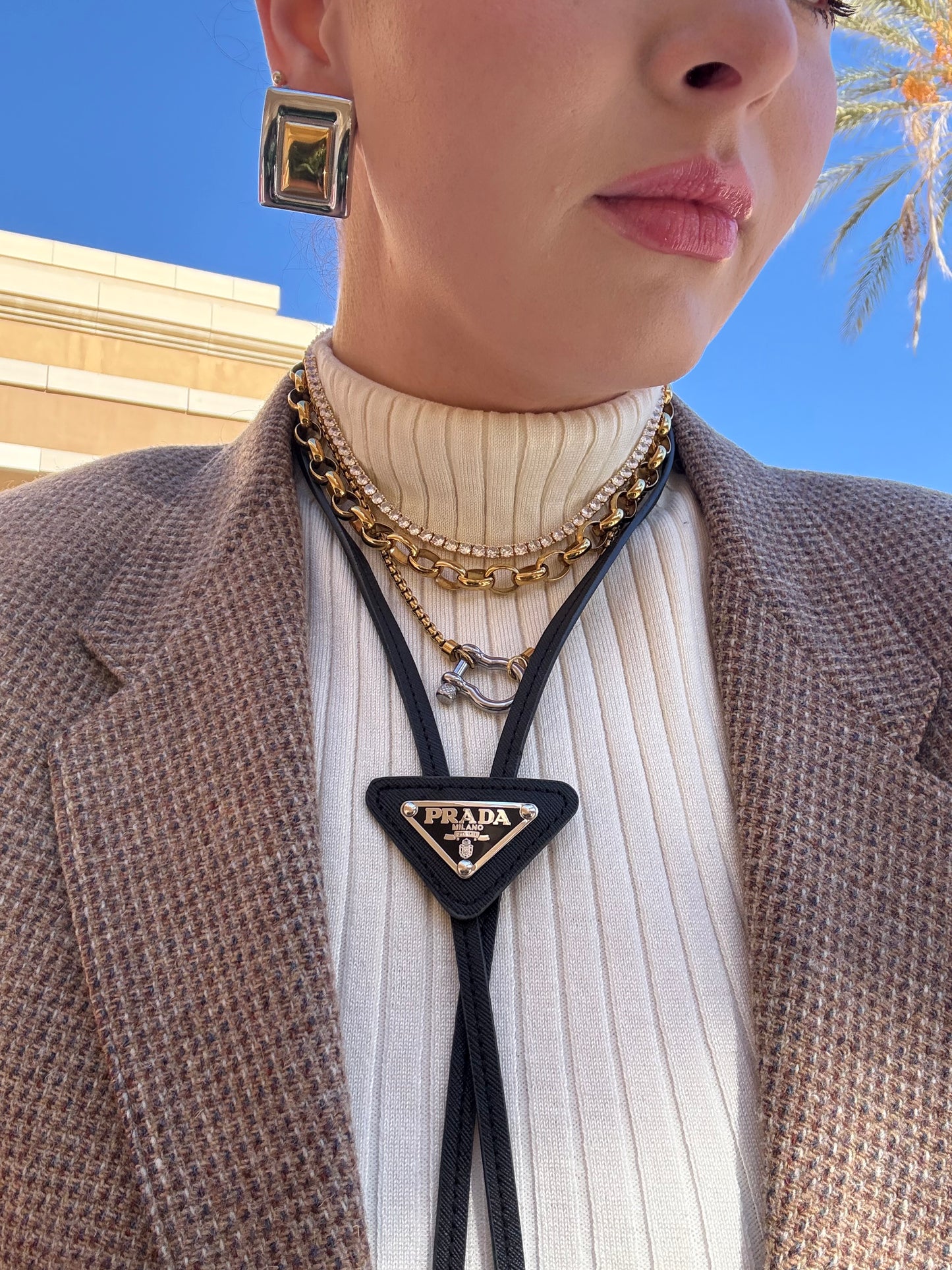 Triangle Bolo Tie