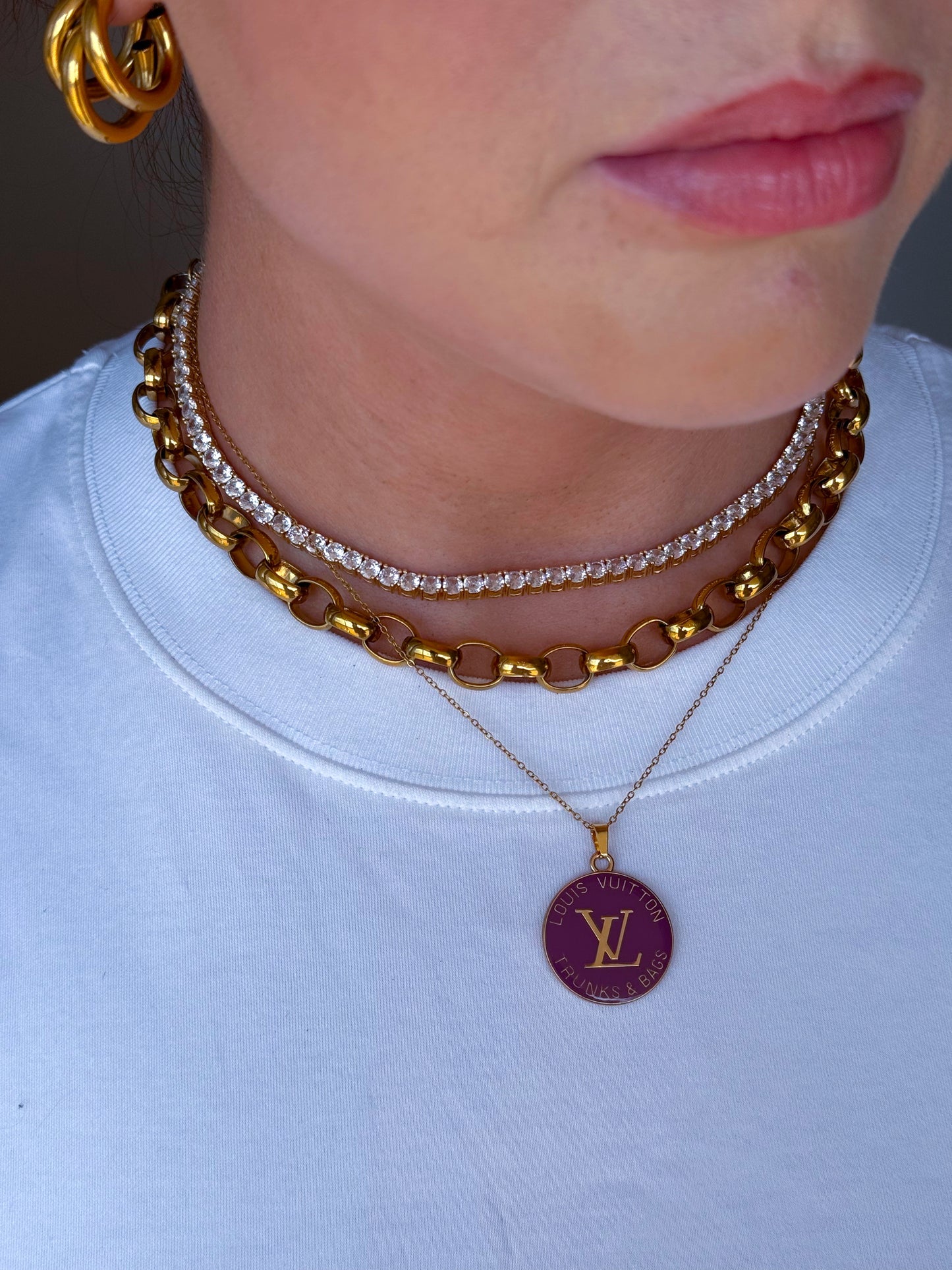 Purple Trunk Pendant