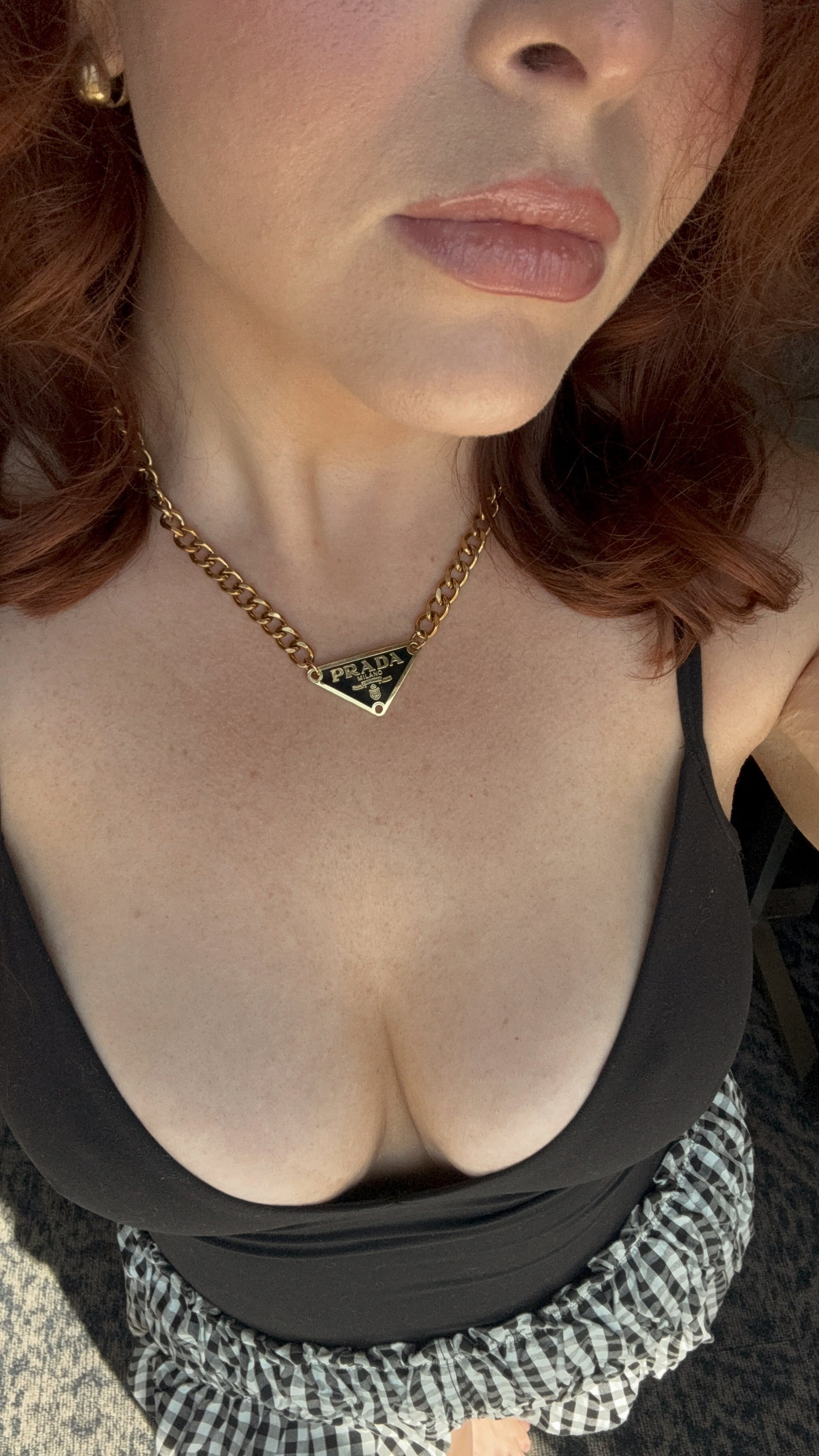 Black Triangle Pendant