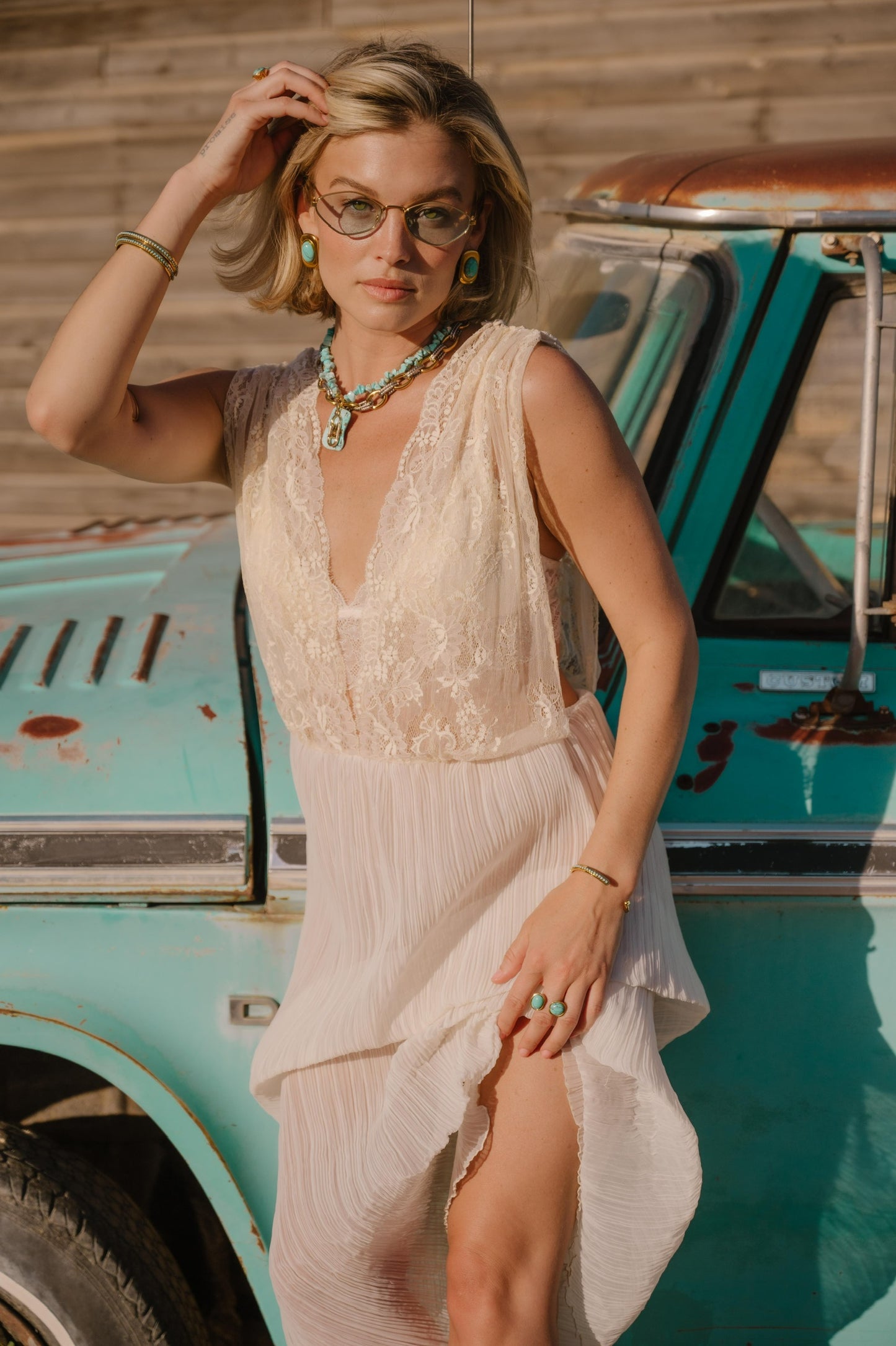 Desert Oasis Statement Earrings