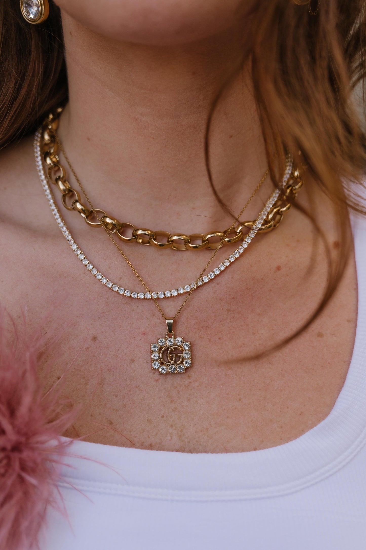 Crystal G Pendant