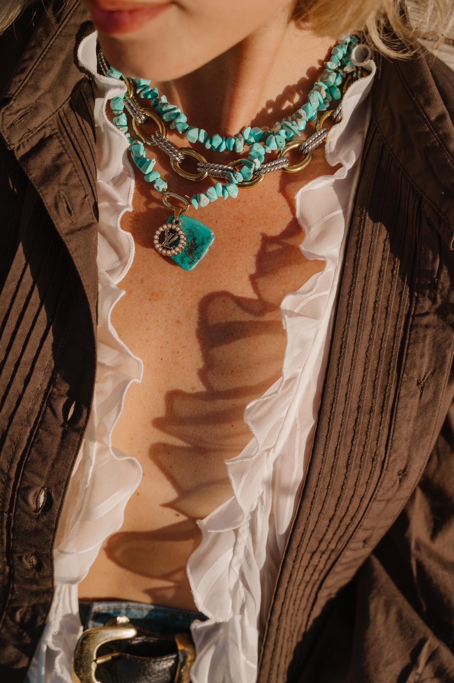 Turquoise Scarlet Pendant