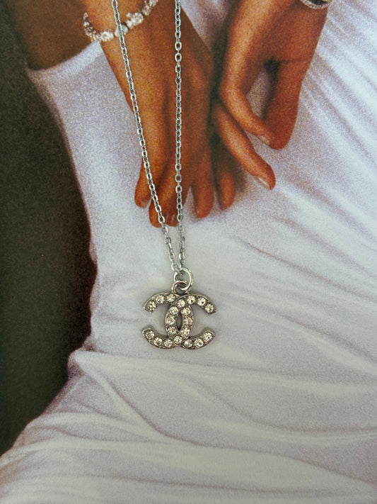 Silver Crystal Pendant