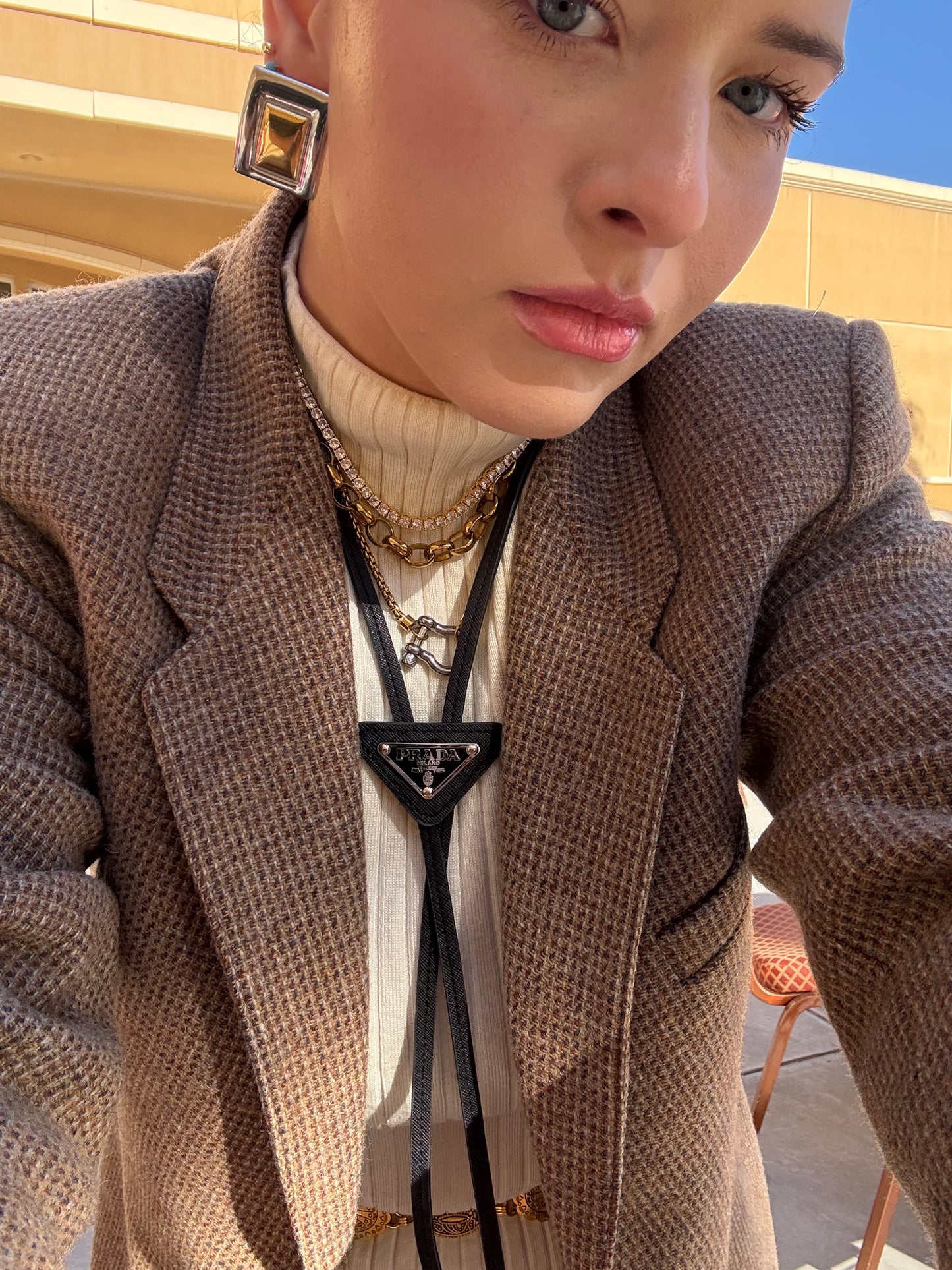 Triangle Bolo Tie