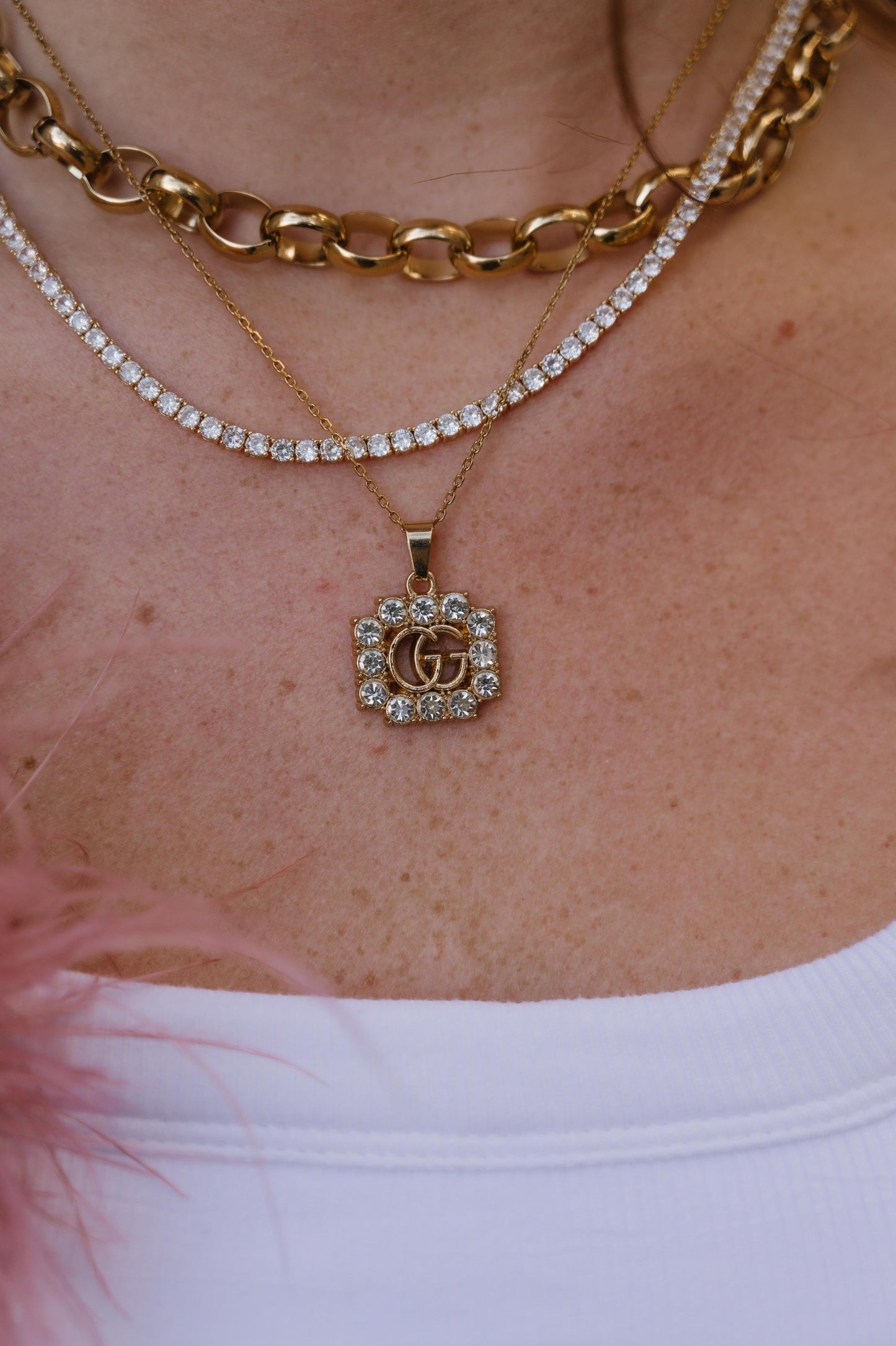 Crystal G Pendant