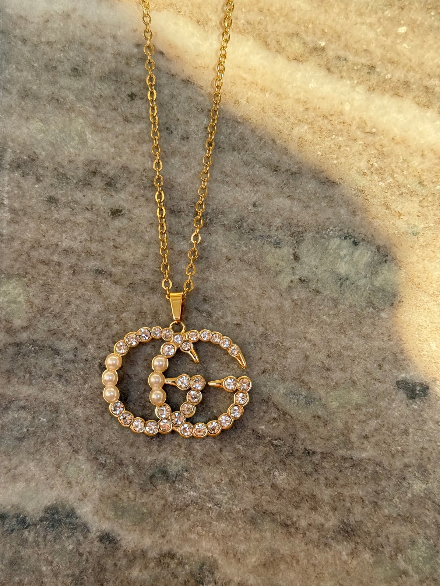 Diamond & Pearls Pendant