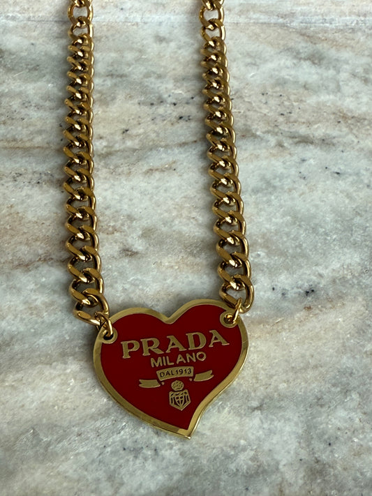 Red Rosalind Pendant