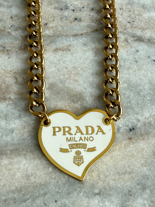 White Rosalind Pendant