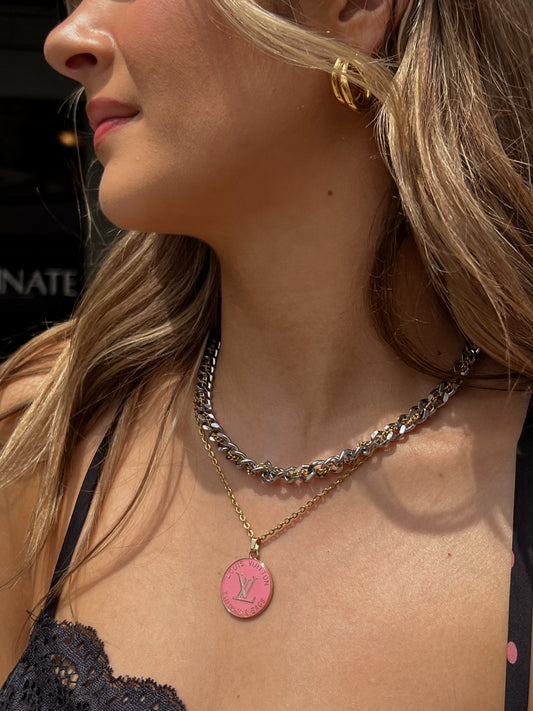 Pink Trunk Pendant