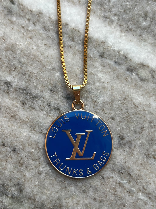 Cobalt Trunk Pendant