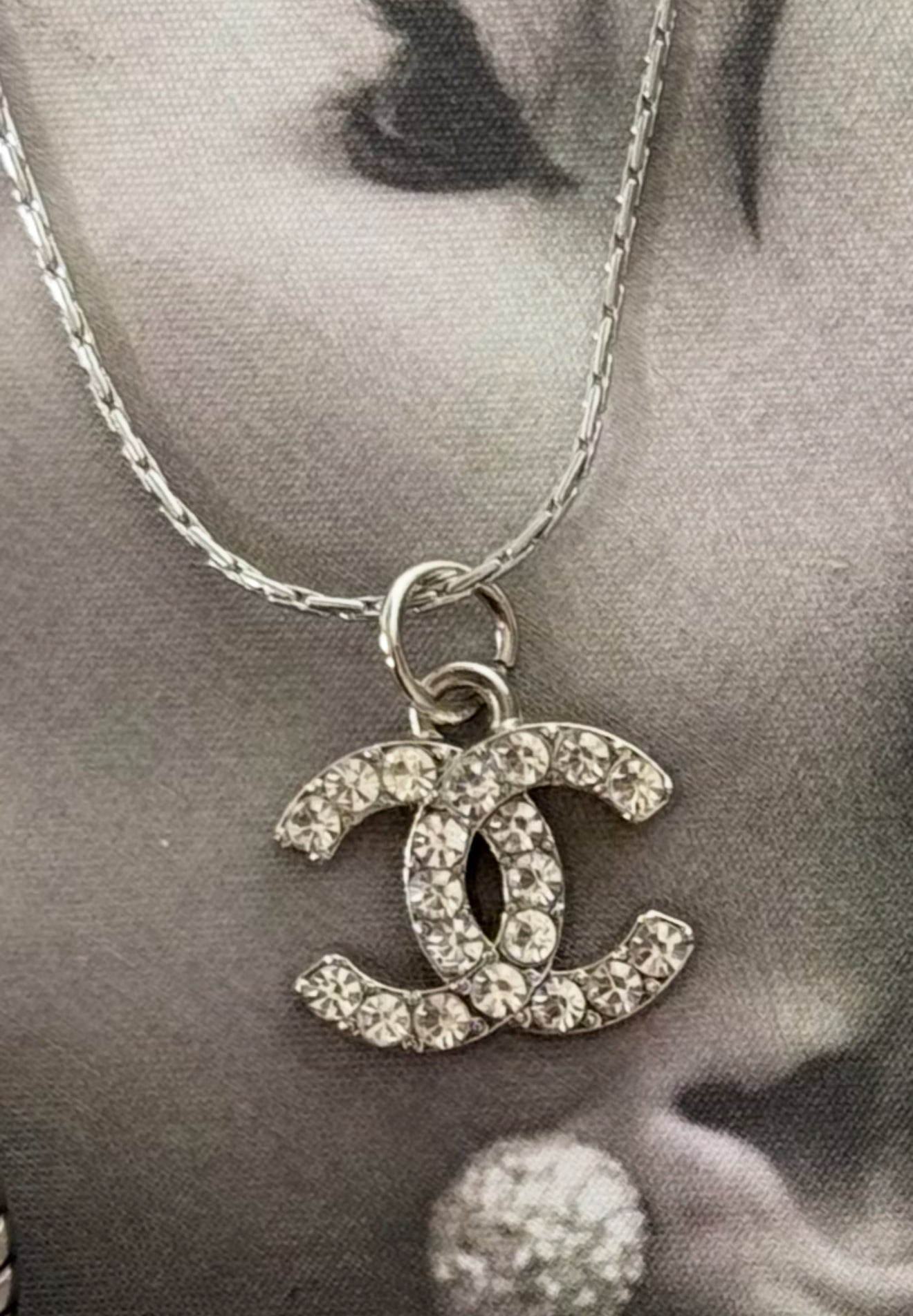 Silver Crystal Pendant