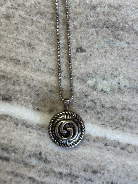 Gunmetal Pendant