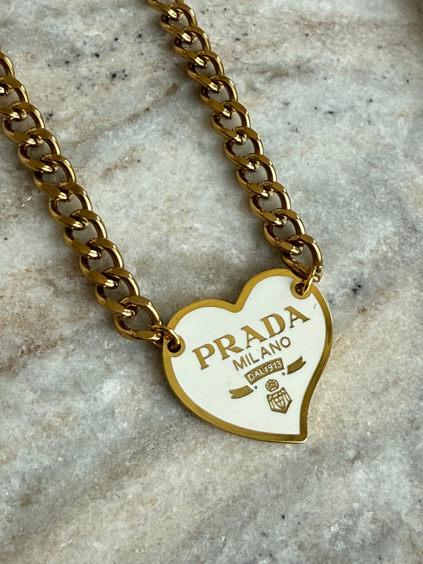 White Rosalind Pendant