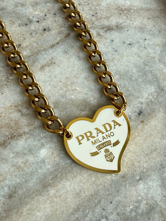 White Rosalind Pendant