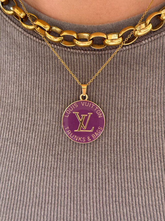 Purple Trunk Pendant