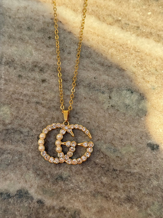 Diamond & Pearls Pendant