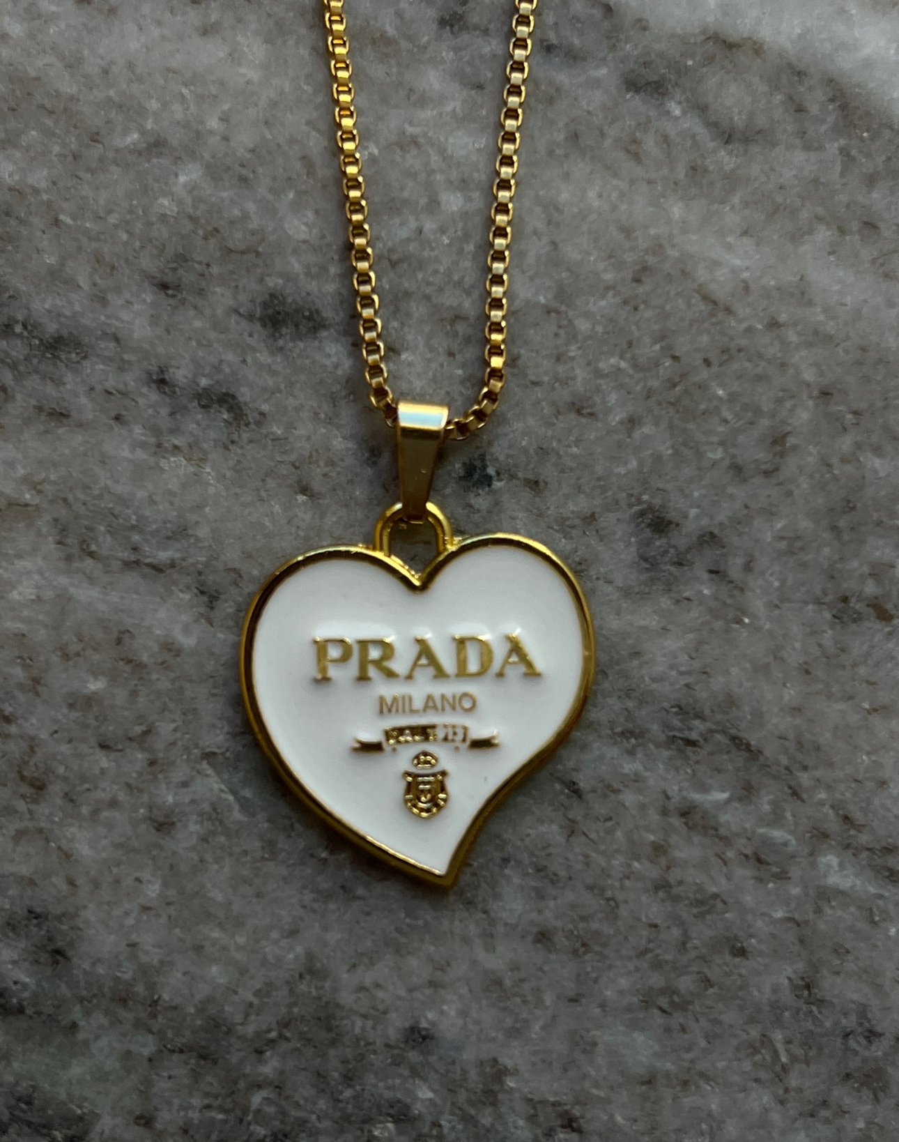 White Prad-a You Pendant