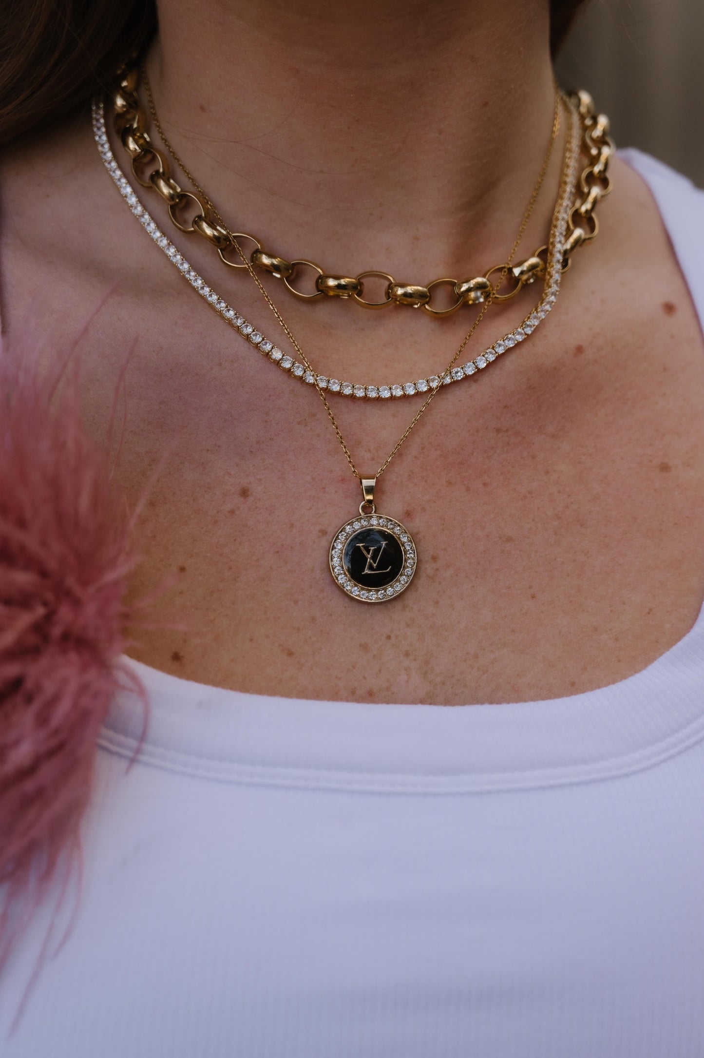 Black Jules Pendant