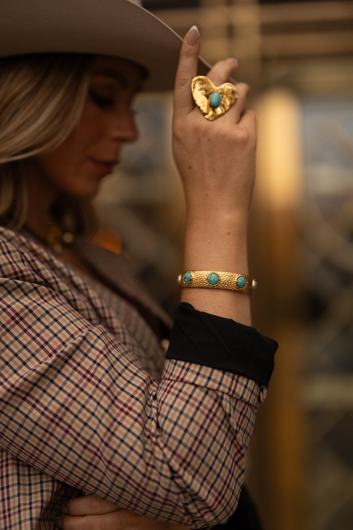 Turquoise Heartbreaker Ring