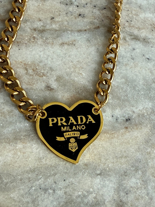 Black Rosalind Pendant