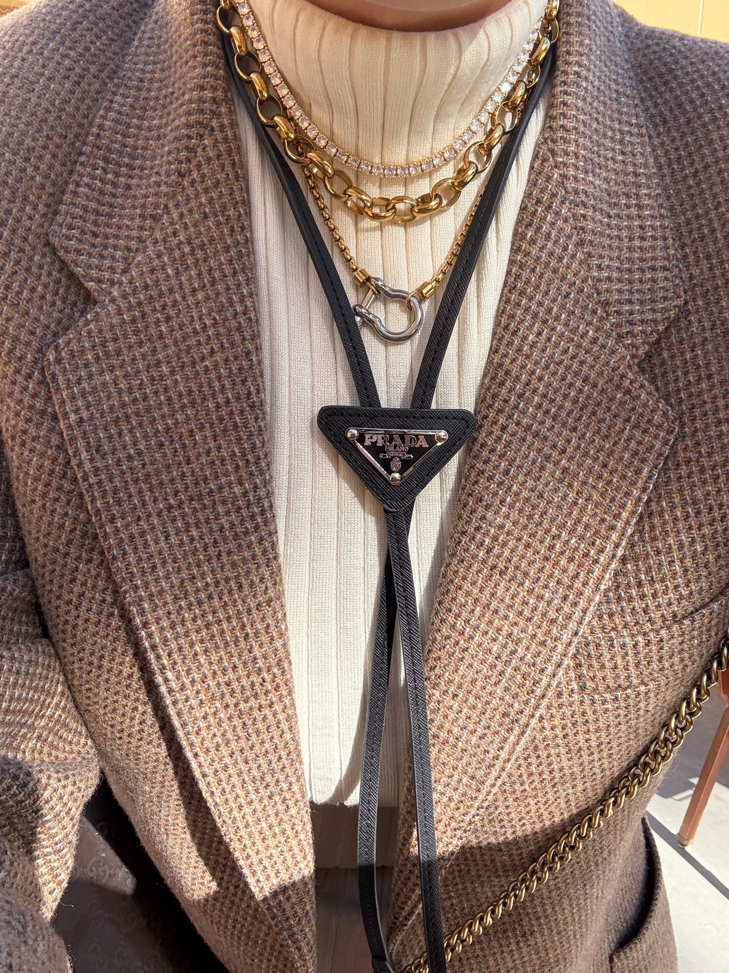 Triangle Bolo Tie