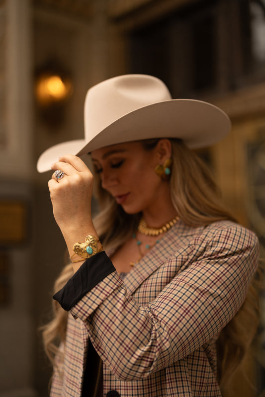 Turquoise Heartbreaker Cuff