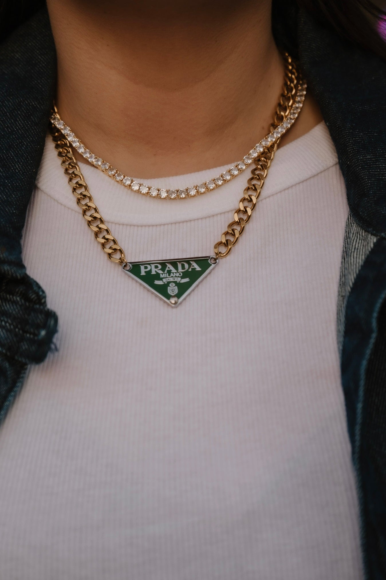 The MOTHER Tennis Necklace