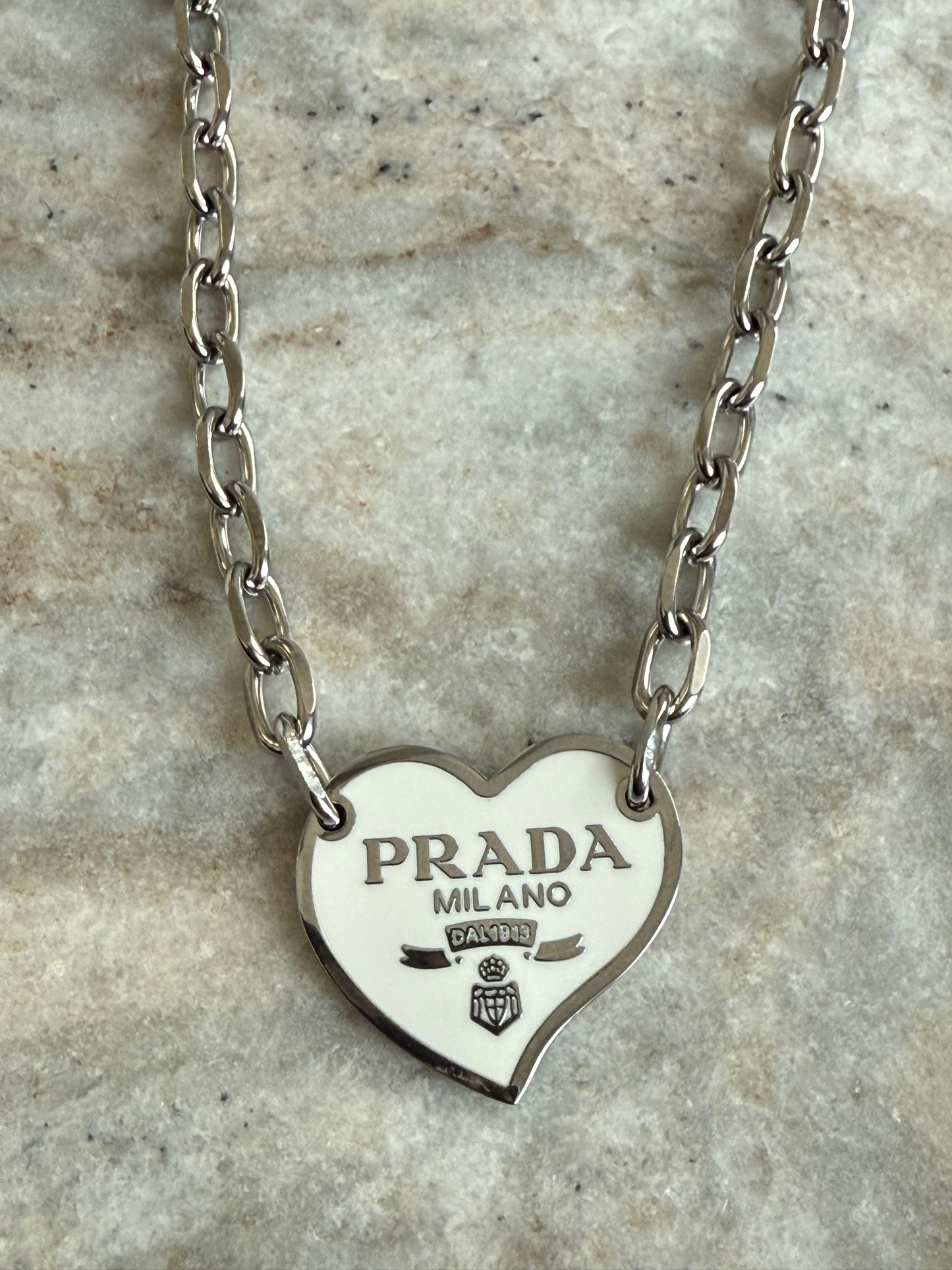 White Rosalind Pendant