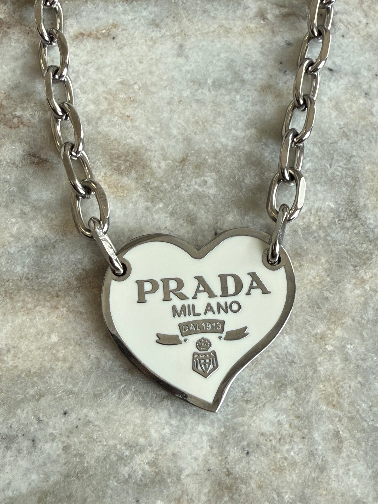 White Rosalind Pendant