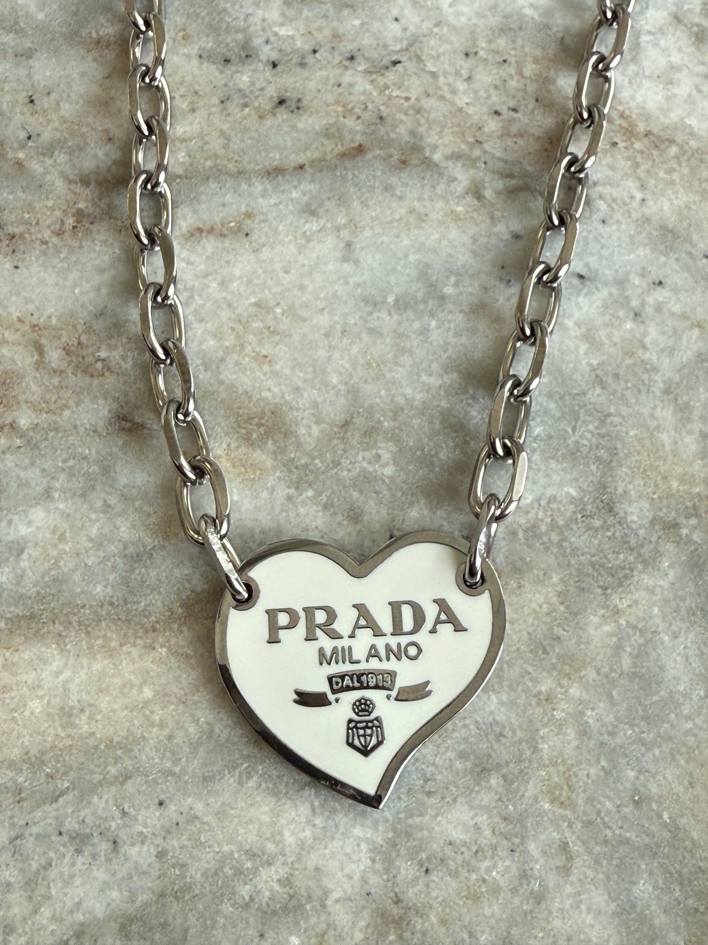 White Rosalind Pendant