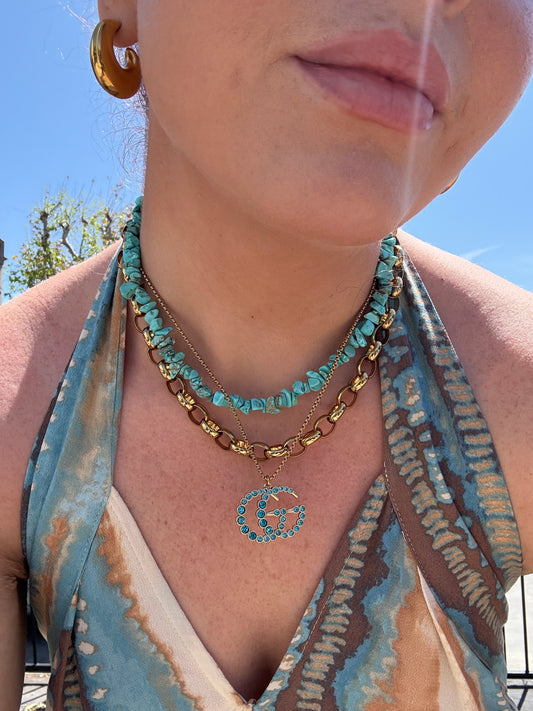 Turquoise Stassi Pendant