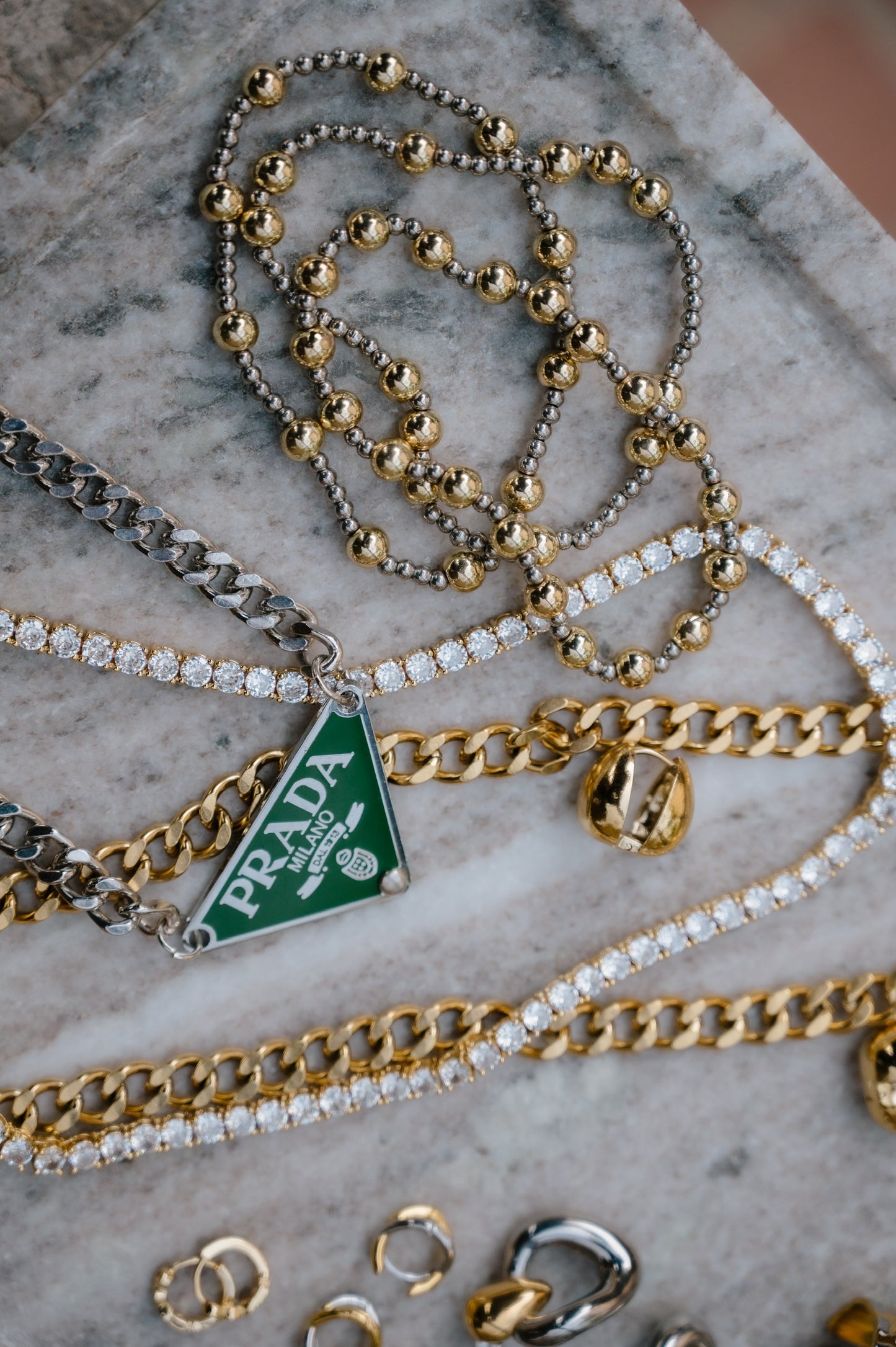 The MOTHER Tennis Necklace