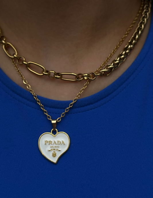 White Prad-a You Pendant