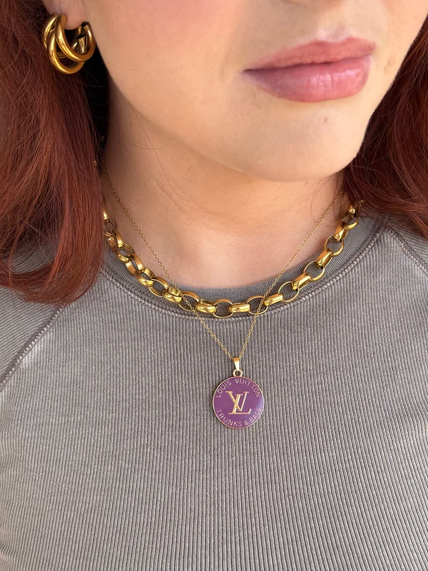 Purple Trunk Pendant