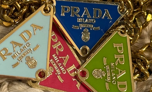 Lime Green Triangle Pendant