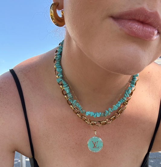 Turquoise Trunk Pendant