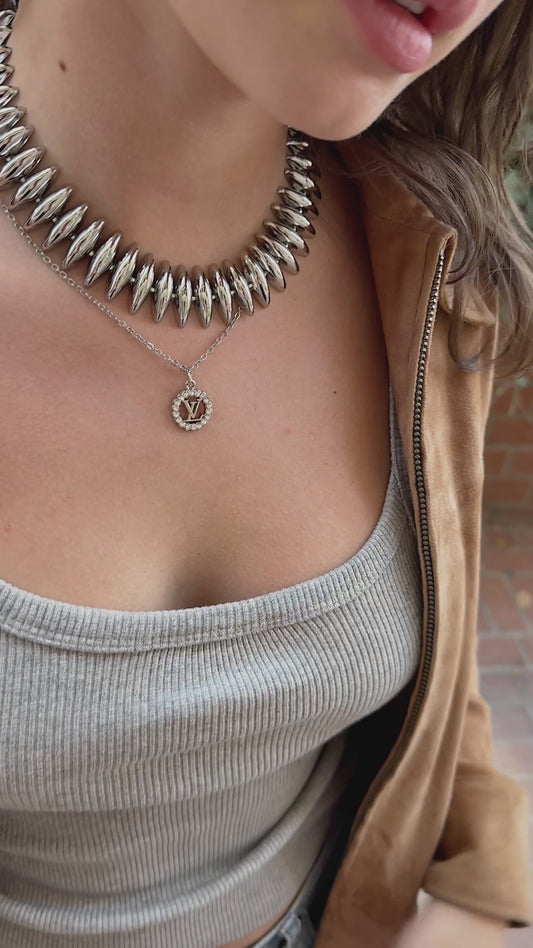 Silver Aurora Pendant